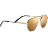 Image de Lunettes Serengeti Shelby (Shiny Light Gold Spirit Polarized Cat 2 à 3)