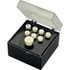 Image de Set De Chevilles Blanc Point Perle
