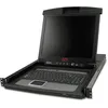 Image de APC Console ACL - Console KVM avec commutateur KVM - 16 ports - PS/2 - 17" - rack-montable - VGA - noir - 1U - pour P/N: SMTL2K2RM2UCL, SMTL2K2RM2UCLNC, SMTL3KRM2UCL, SMTL3KRM2UCLNC, SMX3000RMX93