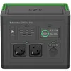 Image de Schneider OffGrid 500 - Centrale Ã©lectrique portable - LCD, lithium-ion, 2 prises schuko CEE 7/3, onde sinusoÃ¯dale, 3 USB-A, 2 USB-C, chargeur sans fil - AC 195 - 265 / DC 12 -30 V - 500 watt - Lithium Ion - 517 Wh - connecteurs de sortie : 2 -...