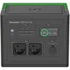 Image de Schneider OffGrid 730 - Centrale Ã©lectrique portable - LCD, lithium-ion, 2 prises schuko CEE 7/3, onde sinusoÃ¯dale, 3 USB-A, 1 USB-C, chargeur sans fil - AC 195 - 265 / DC 12 -30 V - 700 watt - Lithium Ion - 738 Wh - connecteurs de sortie : 2 -...