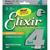 Image de Elixir 14677 Nanoweb Stainless Steel Medium Jeu De Cordes Guitare Basse Ãl.
