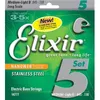 Image de Elixir 14777 Jeu De 5 Cordes Nanoweb Stainless Steel Light