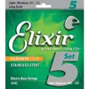 Image de Elixir Nanoweb 14782 - Jeu De Cordes Basse 5 Cordes - 45-135