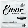 Image de Corde Au DÃ©tail Guitare Acoustique Elixir Nanoweb 024 - 15124