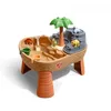 Image de Table De Jeu Sable Et Eau  Avec Kit D'accessoires De 7 PiÃ¨ces  Table ActivitÃ© Enfant Ã Eau Pour Le Jardin - Step2 Dino Dig