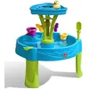 Image de Table D'eau Avec 8 Accessoires  Table De Jeu Enfant A Eau  Table D'activitÃ© / Jouet Pour Le Jardin - Step2 Summer Showers Splash