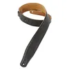 Image de Levys Leathers M26gf-Blk Sangle De Guitare En Cuir Rembourr?E, Noir