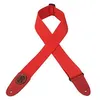 Image de Levy's Mssc8-Red - Sangle Guitare Coton Rouge