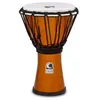 Image de Toca Tfcdj-7mo Freestyle Colorsound DjembÃ© MÃ©tallique Orange 7 Pouces