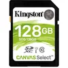 Image de Kingston Canvas Select - Carte mÃ©moire flash - 128 Go - UHS-I U1 / Class10 - SDXC UHS-I