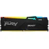 Image de Kingston FURY Beast RGB - DDR5 - kit - 16 Go: 2 x 8 Go - DIMM 288 broches - 5200 MT/s / PC5-41600 - CL40 - 1.25 V - mÃ©moire sans tampon - on-die ECC
