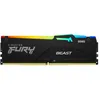 Image de Kingston FURY Beast RGB - DDR5 - module - 16 Go - DIMM 288 broches - 5600 MT/s / PC5-44800 - CL40 - 1.25 V - mÃ©moire sans tampon - on-die ECC