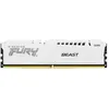 Image de Kingston FURY Beast - DDR5 - module - 16 Go - DIMM 288 broches - 5200 MT/s / PC5-41600 - CL40 - 1.25 V - mÃ©moire sans tampon - on-die ECC - blanc
