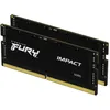Image de Kingston FURY Impact - DDR5 - kit - 32 Go: 2 x 16 Go - SO DIMM 262 broches - 6400 MT/s / PC5-51200 - CL38 - 1.35 V - on-die ECC