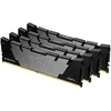 Image de Kingston FURY Renegade - DDR4 - kit - 32 Go: 4 x 8 Go - DIMM 288 broches - 3600 MT/s / PC4-28800 - CL16 - 1.2 V - mÃ©moire sans tampon - non ECC - noir