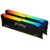 Image de Kingston FURY Beast RGB - DDR4 - kit - 32 Go: 2 x 16 Go - DIMM 288 broches - 3200 MT/s - CL16 - 1.2 V - mÃ©moire sans tampon - non ECC - noir