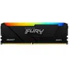 Image de Kingston FURY Beast RGB - DDR4 - module - 16 Go - DIMM 288 broches - 3200 MT/s - CL16 - 1.35 V - mÃ©moire sans tampon - non ECC - noir