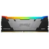 Image de Kingston FURY Renegade RGB - DDR4 - kit - 64 Go: 2 x 32 Go - DIMM 288 broches - 3200 MT/s / PC4-25600 - CL16 - 1.35 V - mÃ©moire sans tampon - non ECC - noir