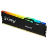 Image de Kingston FURY Beast RGB - DDR5 - module - 8 Go - DIMM 288 broches - 6000 MHz / PC5-48000 - CL30 - 1.4 V - mÃ©moire sans tampon - on-die ECC - noir