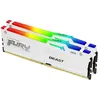 Image de Kingston FURY Beast RGB - DDR4 - kit - 64 Go: 2 x 32 Go - DIMM 288 broches - 6400 MHz / PC5-51200 - CL32 - 1.4 V - mÃ©moire sans tampon - on-die ECC - blanc