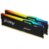 Image de Kingston FURY Beast RGB - DDR5 - kit - 64 Go: 2 x 32 Go - DIMM 288 broches - 6400 MHz / PC5-51200 - CL32 - 1.4 V - mÃ©moire sans tampon - on-die ECC - noir