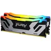 Image de Kingston Technology FURY 48Go 8400MT/s DDR5 CL40 CUDIMM (Kit de 2) Renegade RGB Silver XMP