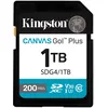 Image de Kingston Canvas Go! Plus - Carte mÃ©moire flash - 1 To - Video Class V30 / UHS-I U3 / Class10 - SDXC UHS-I