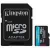 Image de Kingston Canvas Go! Plus - Carte mÃ©moire flash (adaptateur microSDXC vers SD inclus(e)) - 256 Go - A2 / Video Class V30 / UHS-I U3 / Class10 - microSDXC UHS-I