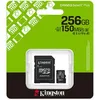 Image de Kingston 256GB microSDXC Canvas Select Plus Gen3 150MB/s A1 Card + Adapter - Carte SD