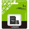 Image de Kingston 1TB microSDXC Canvas Select Plus Gen3 150MB/s A1 Card + Adapter - Carte SD