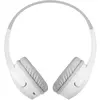 Image de Belkin SoundForm Mini - Ãcouteurs avec micro - sur-oreille - Bluetooth - sans fil - jack 3,5mm - blanc