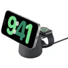 Image de Belkin BoostCharge Pro Casques, Smartphone, Smartwatch Charbon de bois Secteur Recharge sans fil Charge rapide IntÃ©rieure