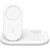 Image de Socle de recharge 3-en-1 aimanté (Qi2) et pliable, 15W, blanc en occasion ou reconditionné