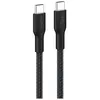 Image de Belkin BoostCharge Pro - Câble USB - USB-C (M) pour USB-C (M) - 3 m - Alimentation USB (240 W), braided - noir