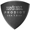 Image de Ernie Ball 9332 - MÃ©diators Prodigy Sachet De 6 Noir Bouclier Large 1,5mm