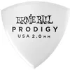 Image de Ernie Ball 9337 - MÃ©diators Prodigy Sachet De 6 Blanc Bouclier 2mm
