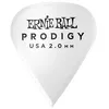 Image de Ernie Ball 9341 - MÃ©diators Prodigy Sachet De 6 Blanc AffÃ»tÃ© 2mm