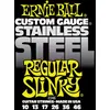 Image de Ernie Ball 2246 Stainless Steel Regular Slinky Jeu De Cordes