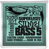Image de Ernie Ball 2850 - Jeu De 5 Cordes Basse Slinky Super Long Scale - 45-130