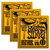 Image de 3 X Jeux De Cordes Ernie Ball Hybrid Slinky 9-46 - Tirant : 09-11-16-26-36-46
