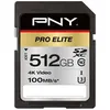Image de PNY PRO Elite - Carte mÃ©moire flash - 512 Go - UHS-I U3 / Class10 - SDXC UHS-I