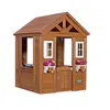 Image de Maisonnette En Bois  Maison De Jeux Pour L'extÃ©rieur  Maisonnette / Cabane De Jeu Avec Cuisine - Backyard Discovery Timberlake
