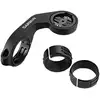 Image de Garmin - Support avant de vélo pour appareil Edge - Extended Quarter-Turn Mount - Noir