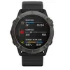 Image de fenix 6X Sapphire - DLC gris carbone - montre de sport avec bande - silicone - noir - taille du poignet : 127-210 mm - affichage 1.4" - 32 Go - en occasion ou reconditionné