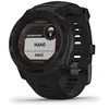 Image de Garmin Instinct Solar Tactical Edition noir - montre sport avec bracelet silicone noir - taille du poignet : 132-224 mm - monochrome - Bluetooth, ANT+ - 53 g