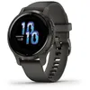 Image de Garmin Venu 2S - 40 mm - graphite - montre de sport avec bracelet - silicone - taille du poignet : 110-175 mm - affichage 1.1" - Bluetooth, Wi-Fi, ANT+ - 38.2 g