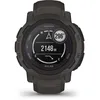 Image de Garmin Instinct 2 Solar - 45 mm - graphite - montre de sport avec bracelet - silicone - taille du poignet : 135-230 mm - monochrome - 32 Mo - Bluetooth, ANT+ - 53 g