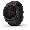 Image de Garmin epix Gen 2 Sapphire - Titane noir - montre de sport avec bracelet - silicone - taille du poignet : 125-208 mm - affichage 1.3" - 32 Go - Bluetooth, Wi-Fi, ANT+ - 70 g