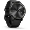 Image de Garmin vÃ­vomove Trend - 40 mm - noir - montre intelligente avec bracelet - silicone - taille du poignet : 125-190 mm - monochrome - Bluetooth, ANT+ - 28.3 g